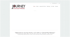 Desktop Screenshot of journeyfarmsllc.com